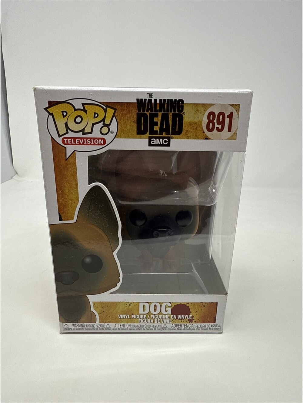 Funko POP! Television The Walking Dead Dog #891 Vinyl Figure NOT MINT